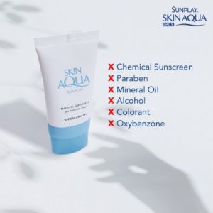 Sunplay Skin Aqua Physical Sunscreen SPF50+ (2024) reviews