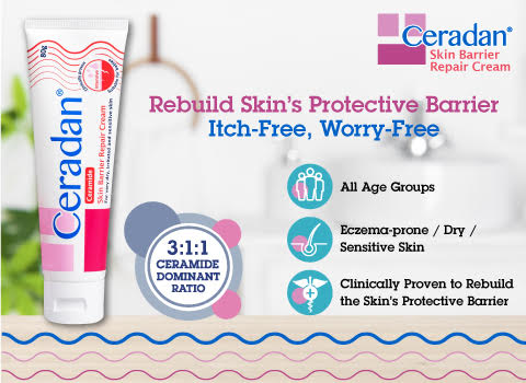 Soothe Sensitive Skin with Ceradan Skin Barrier Repair Cream