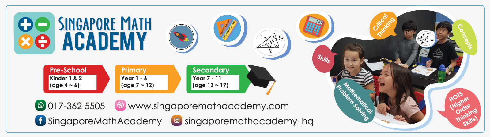 Singapore Math Academy – Mathematics Made Easy!