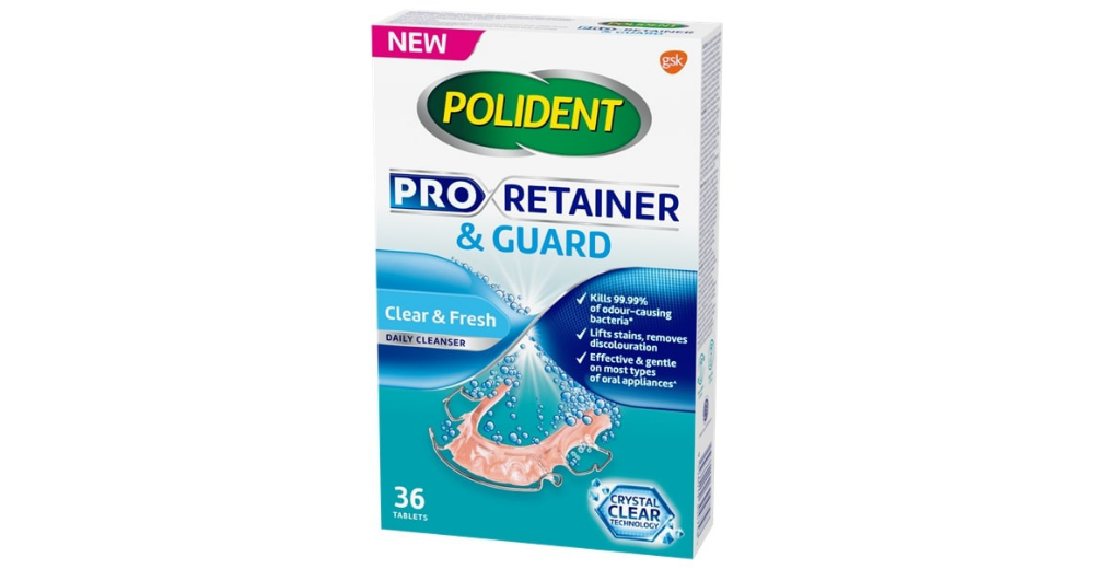 Polident Pro Retainer & Guard Cleanser
