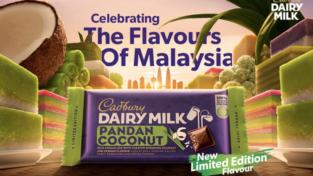 Cadbury Dairy Milk Pandan Coconut