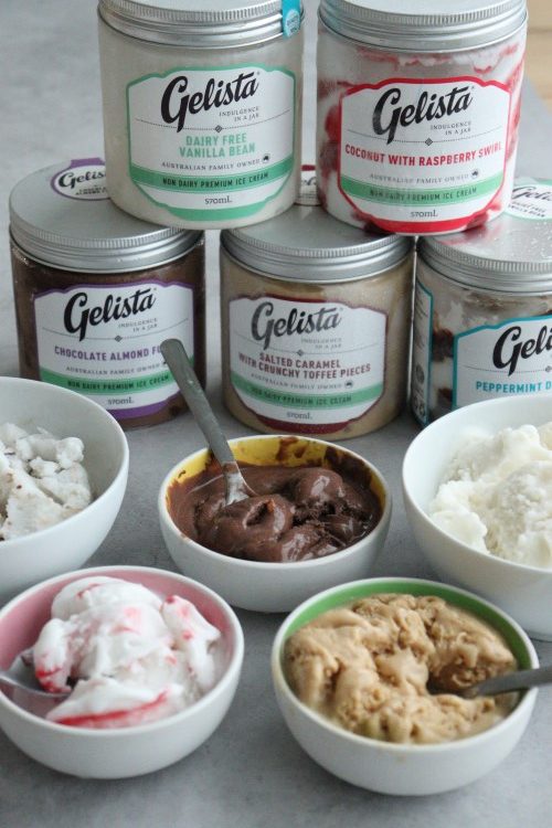 Gelista's premium hand-made dairy-free ice cream tastes amazing minus the guilt!