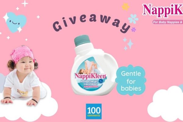 Nappikleen giveaway