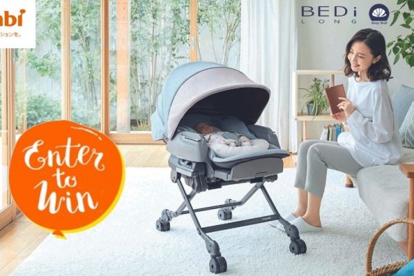 Combi BEDi Long Auto Swing Bed + High Chair Giveaway