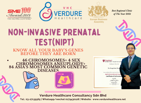 1 in 70 Malaysian Babies gets Genetic Defects! Know your baby’s health with Non-Invasive Prenatal Tests (NiPT)!