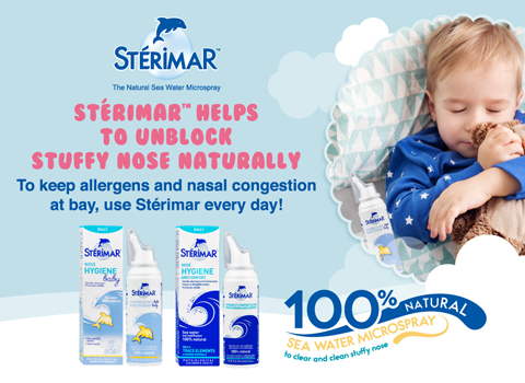STERIMAR Kebersihan Hidung Bayi: Penjagaan dan kasih sayang bagi hidung bayi anda