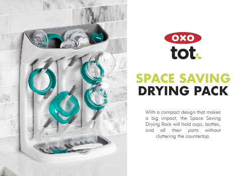 OXO Tot Space Saving Drying Rack