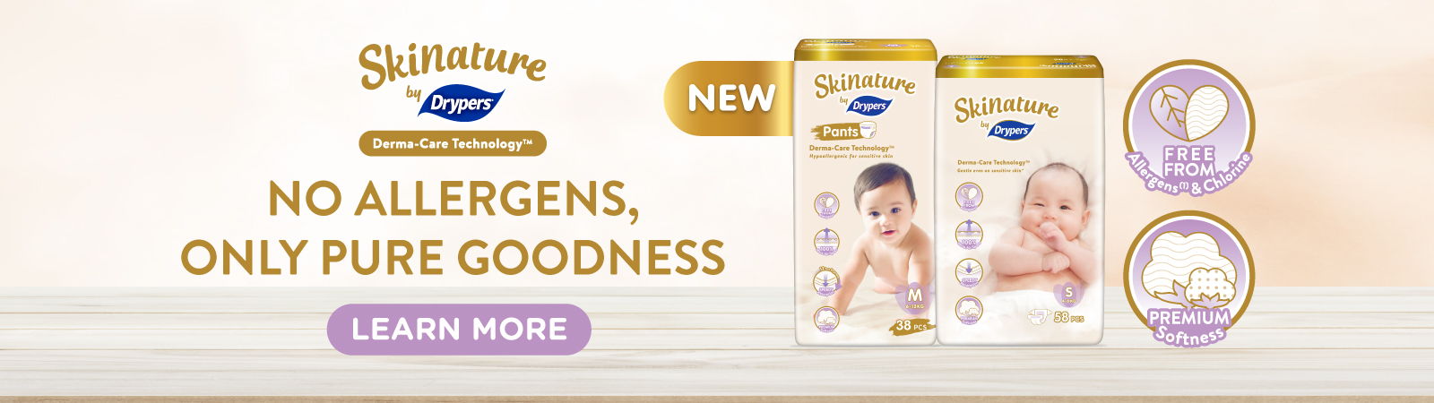 Skinature by Drypers: Happy baby, happier Mommy & Daddy!
