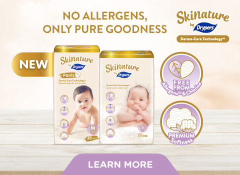 Skinature by Drypers: Happy baby, happier Mommy & Daddy!