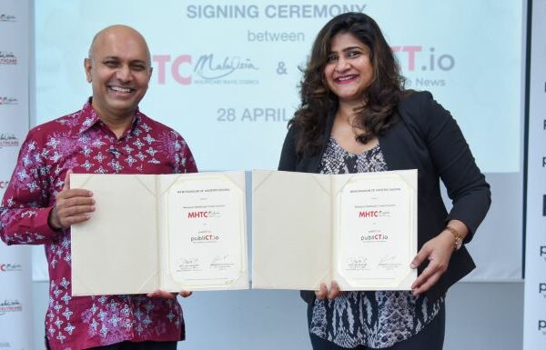 Mou Signing between publiCT.io and Malaysia Healthcare Travel Council (MHTC)