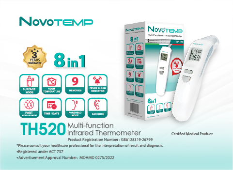 NOVOTEMP TH520 Multi-Function Infrared Thermometer