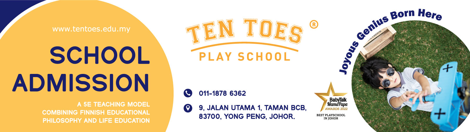 Ten Toes Academy – Playschool (Johor)