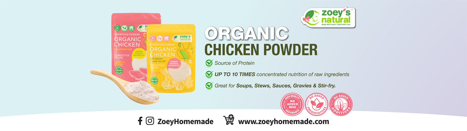 Zoey’s Natural Superfood Powder