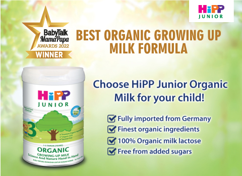 HiPP JUNIOR Organic Growing-up Milk