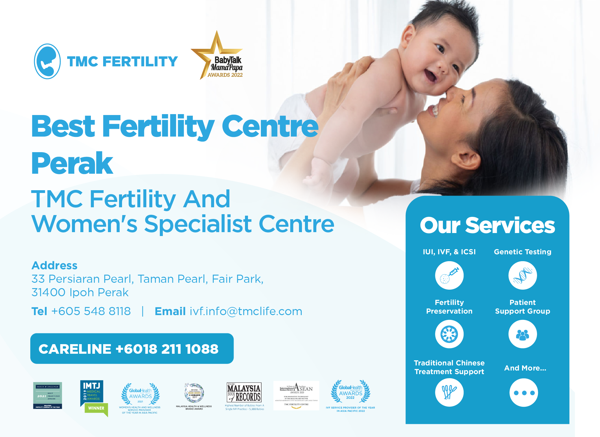 TMC Fertility & Women’s Specialist Centre – Ipoh
