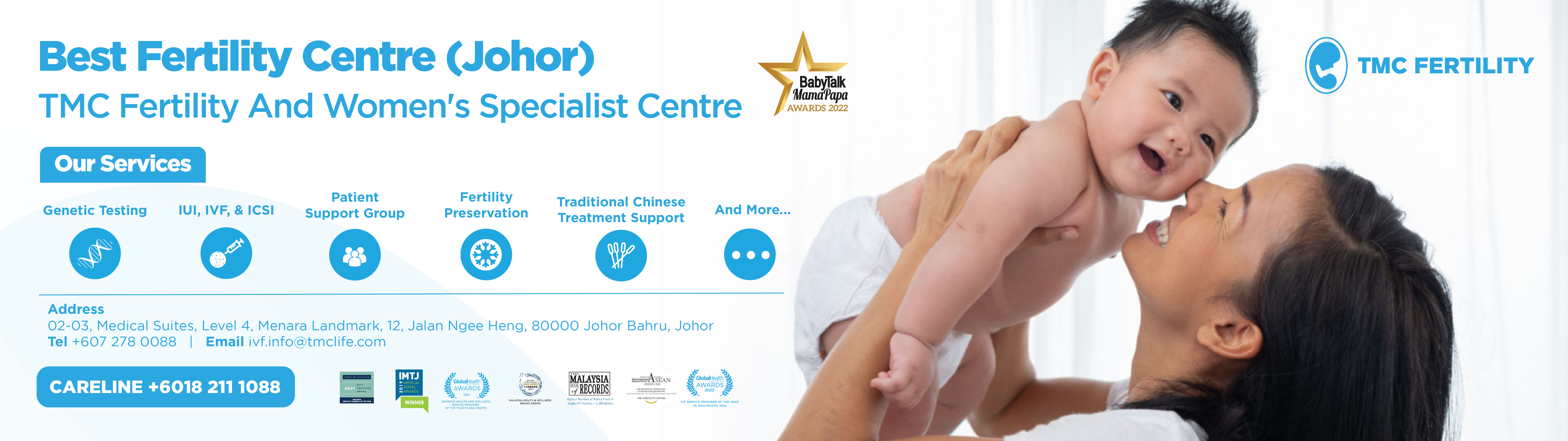 TMC Fertility & Women’s Specialist Centre – Johor Bahru