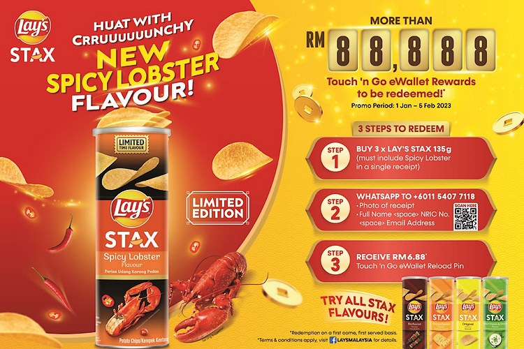 Lay’s STAX CNY Redemption Promo 2023