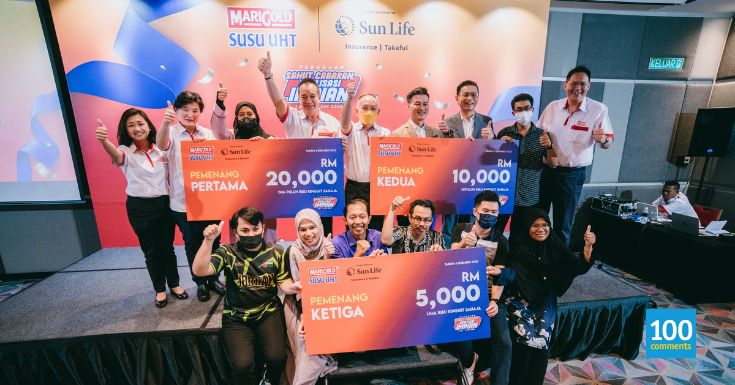 MARIGOLD UHT Milk and Sun Life Malaysia Nationwide Contest Announces 23 Winners