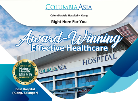 Columbia Asia Hospital – Klang: Right Here For You