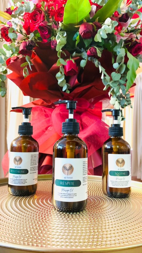 Revitalise, Respite _ Soothe_oil blends exclusively available at Urban Bliss Wellness