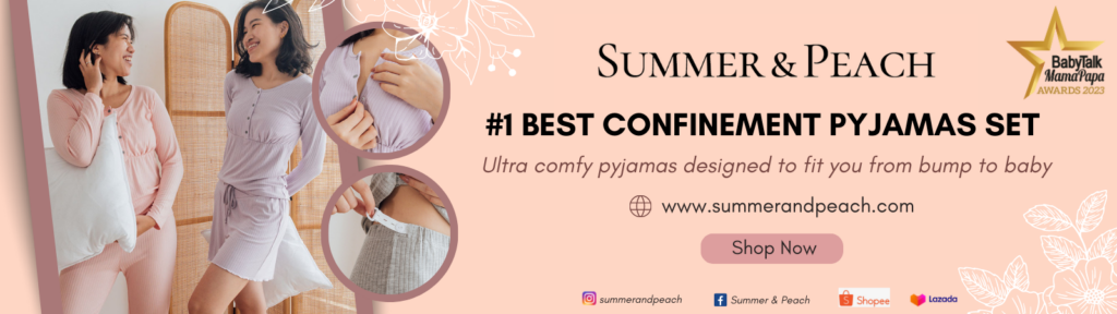 SUMMER & PEACH: Elevating Comfort and Style for New Moms During Confinement