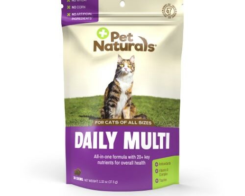 10 Best Cat Vitamins & Supplements for Optimal Feline Health In Malaysia - Pet Naturals of Vermont, Daily Multi, For Cats