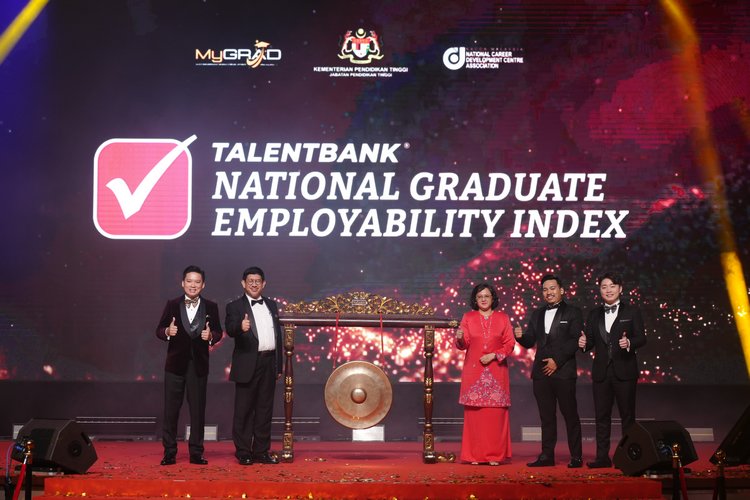 Talentbank’s GE Index launched by Yang Berbahagia Dato_ Dr. Haji Megat Sany bin Megat Ahmad Supian,Deputy Secretary General (Policy) of the Ministry of Higher Education Malaysia (Custom)