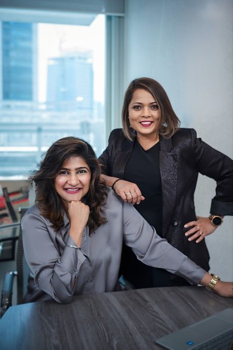 Dynamic Duo. (L-R) Manminder Kaur Dhillon (Founder) and Puspavathy Ramaloo (Co-Founder)