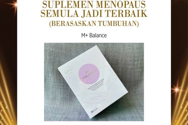 BEST Natural Menopause Supplement (Plant-Based) - M+ Balance