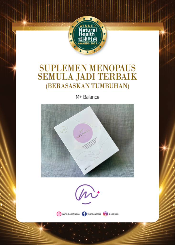 BEST Natural Menopause Supplement (Plant-Based) - M+ Balance