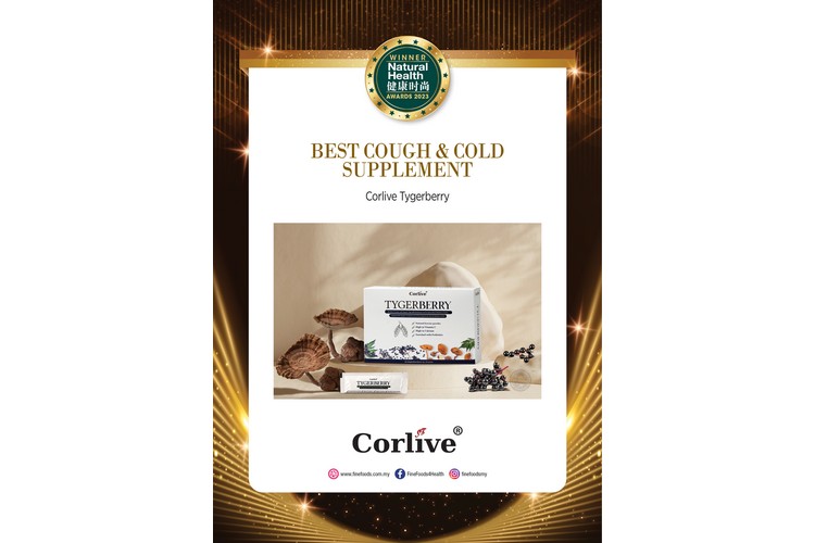 BEST Cough & Cold Supplement - Corlive Tygerberry