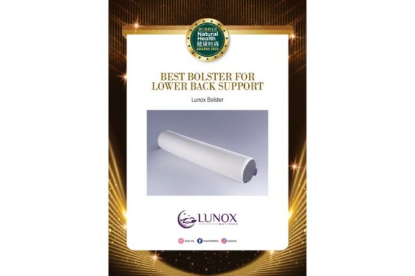 BEST Bolster for Lower Back Support - Lunox Bolster