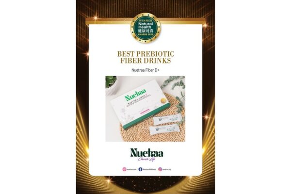 BEST Prebiotic Fiber Drinks - Nuetraa Fiber D+