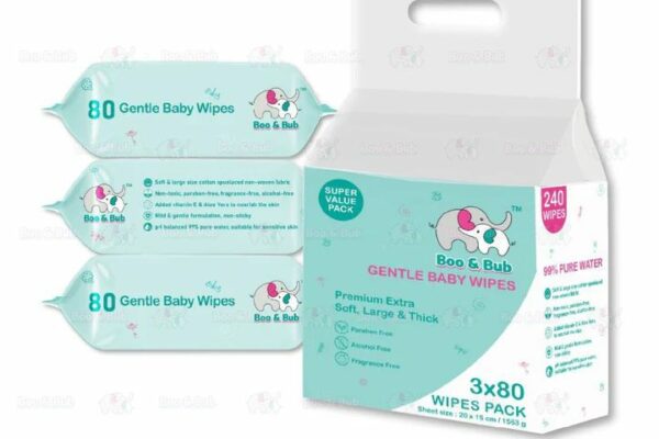 Boo & Bub Gentle Baby Wipes