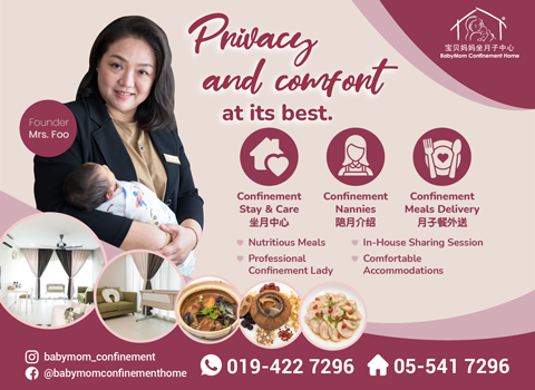 BabyMom: Redefining Postpartum Care for Ipoh’s New Mothers