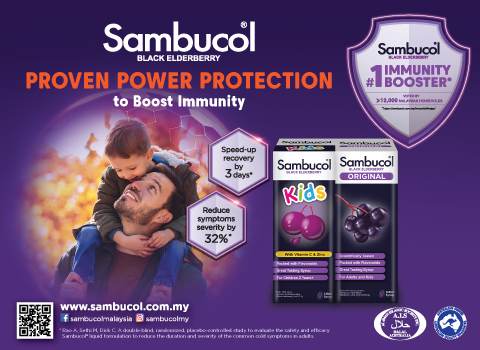 Fight Colds and Flu with Sambucol