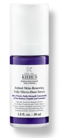 6. Kiehl's Retinol Skin-Renewing Daily Micro-Dose Serum