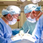Dr. Roger Anthony Idi, Consultant Urologist at Prince Court and Professor Imran Mushtaq, Consultant Paediatric Urologist at Great Ormond Street Hospital, performing the Kelly procedure at Prince Court Medical Centre
