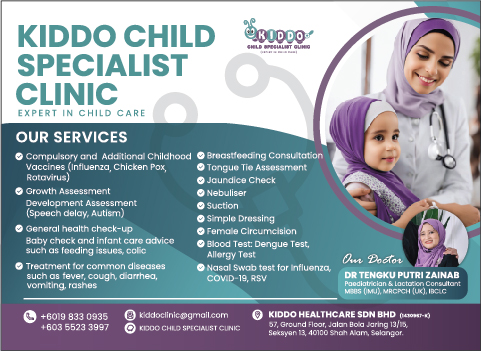 Comprehensive Paediatric Care with a Gentle Touch at Kiddo Clinic